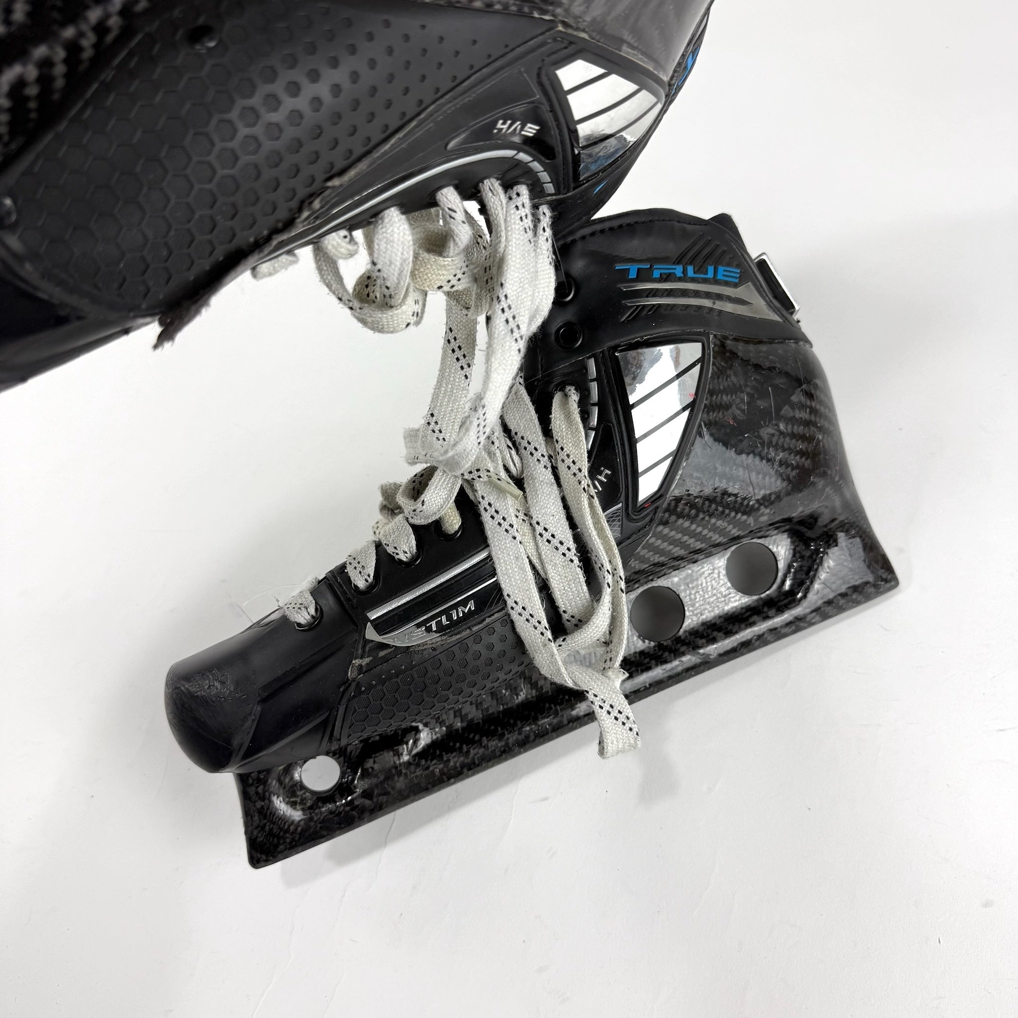 Used True One Piece Custom Goalie Skate | Size 11 | B587 - Top Flight Hockey
