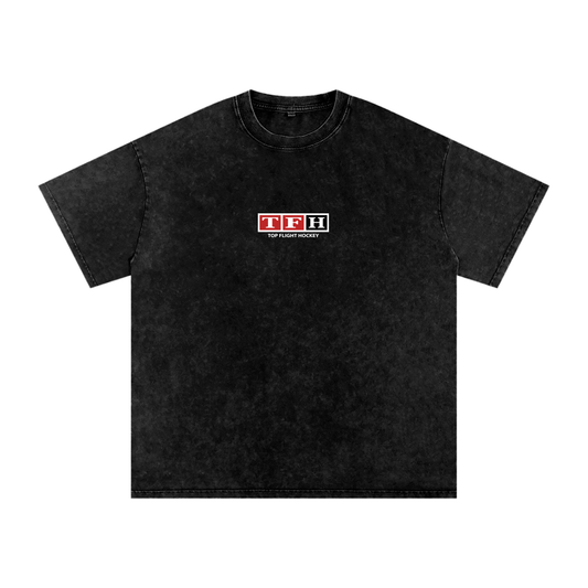 TFH Washed Oversized Tee | Red Logo