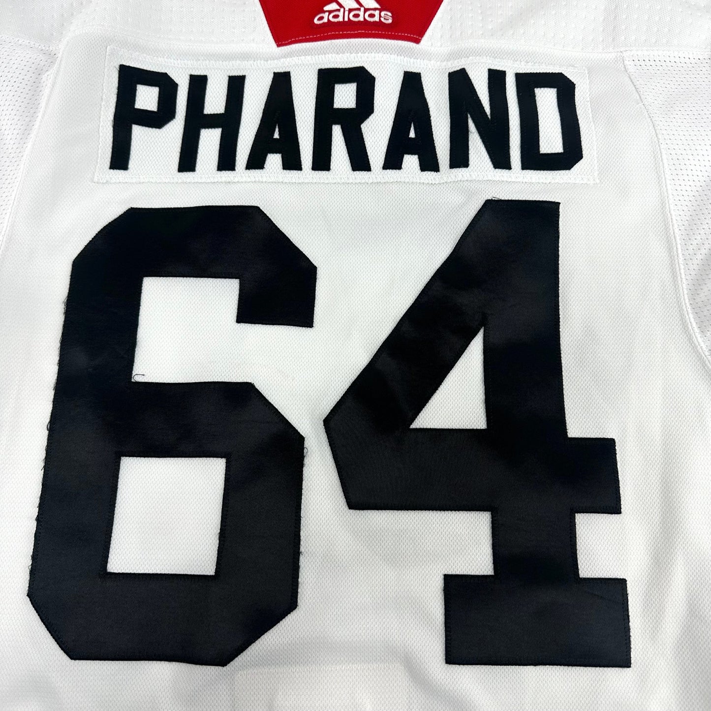PHARAND #64 - White Chicago Blackhawks Camp / Practice Jersey - Adidas MIC Size 56
