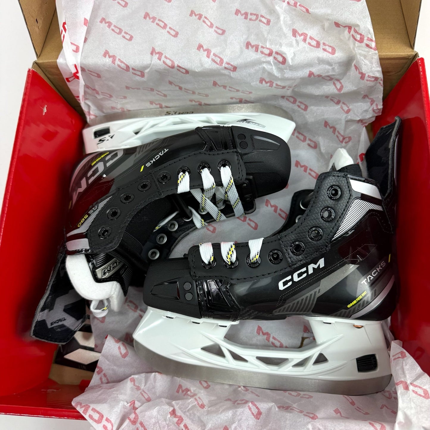 New CCM Tacks AS580 Skates | Jr 13-1 R | J718 - Top Flight Hockey