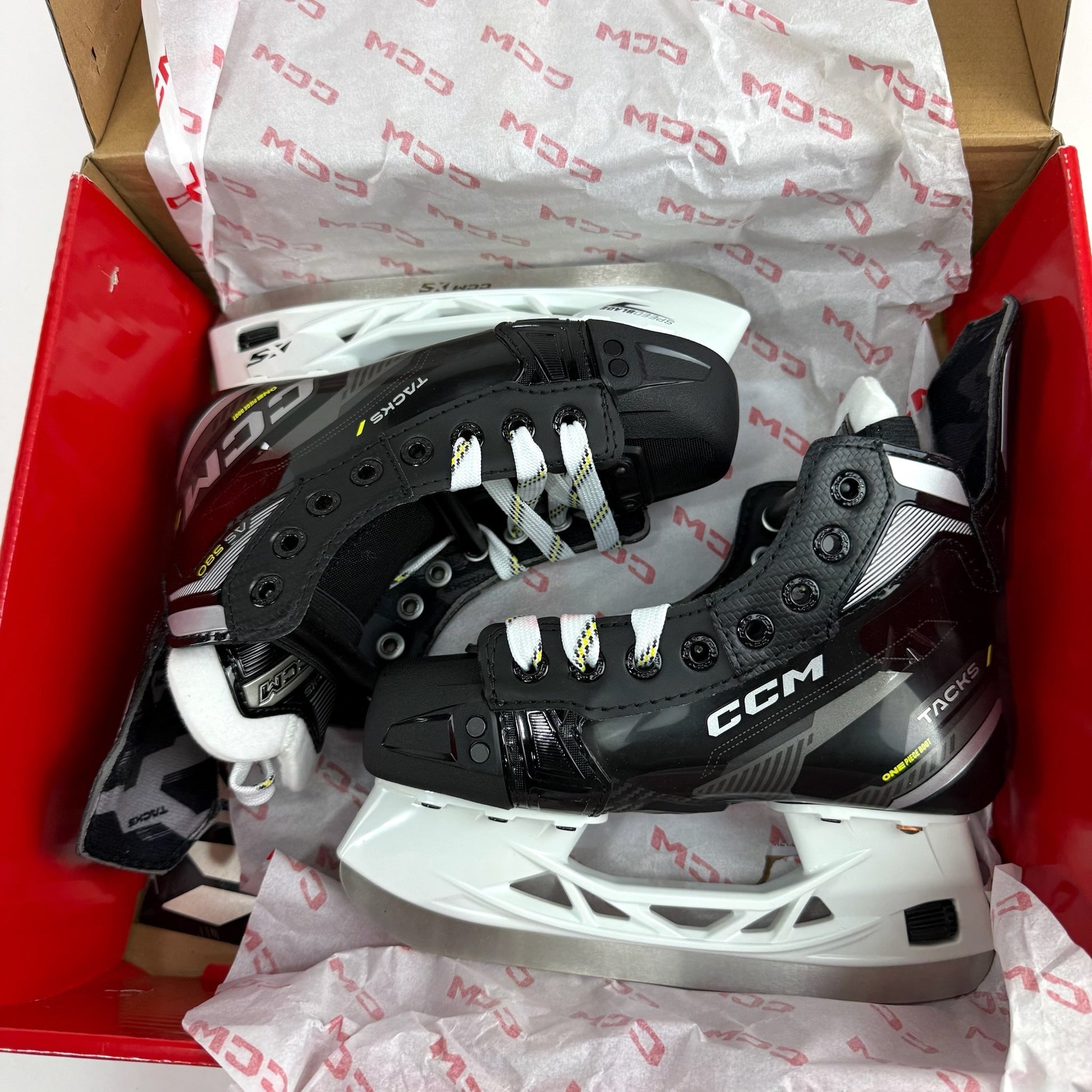 New CCM Tacks AS580 Skates | Jr 13-1 R | J718 - Top Flight Hockey