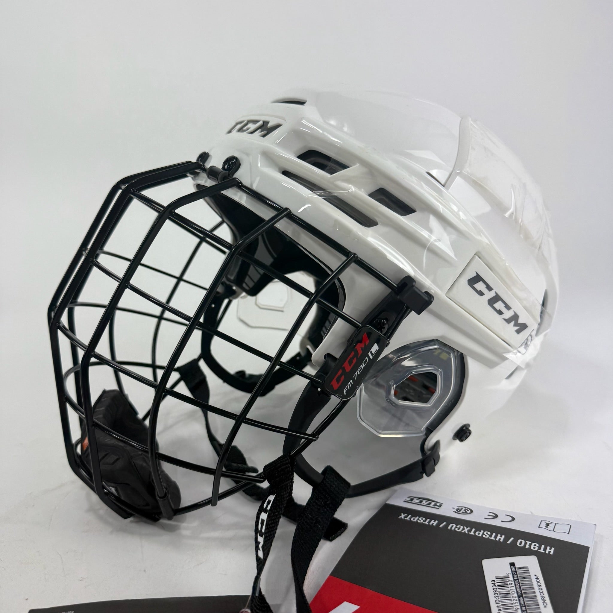 New White CCM Tacks 910 Combo | Large - Top Flight Hockey