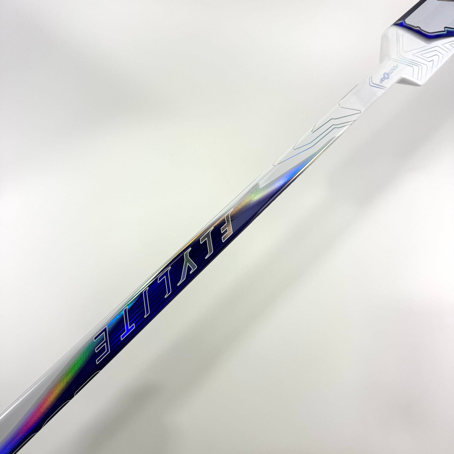 New Regular Purple Bauer Vapor Flylite Goalie Stick | 25.5" Paddle P31C Curve | #A453