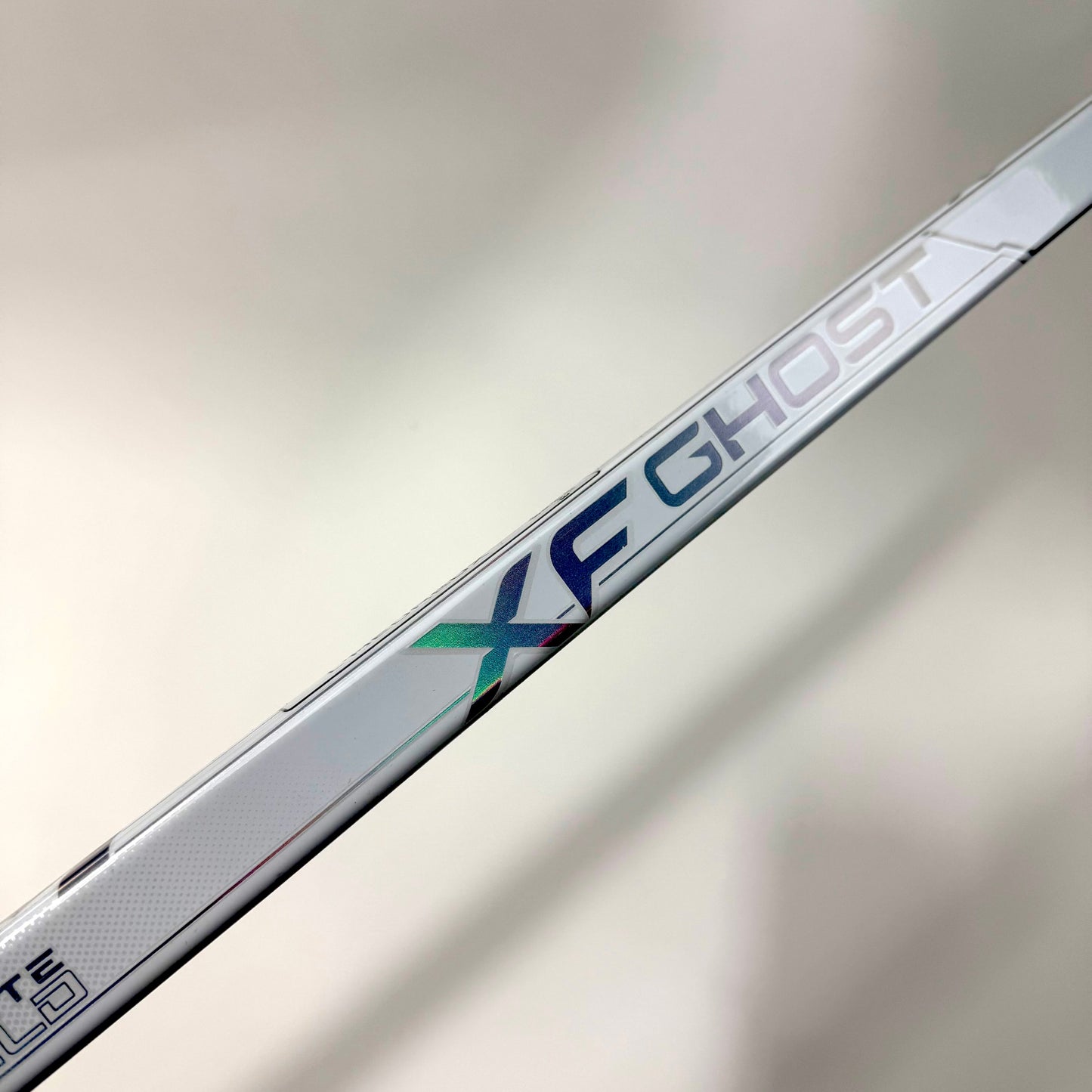 New Left White CCM XF Ghost | 80 Flex P92 Curve Grip | AB717