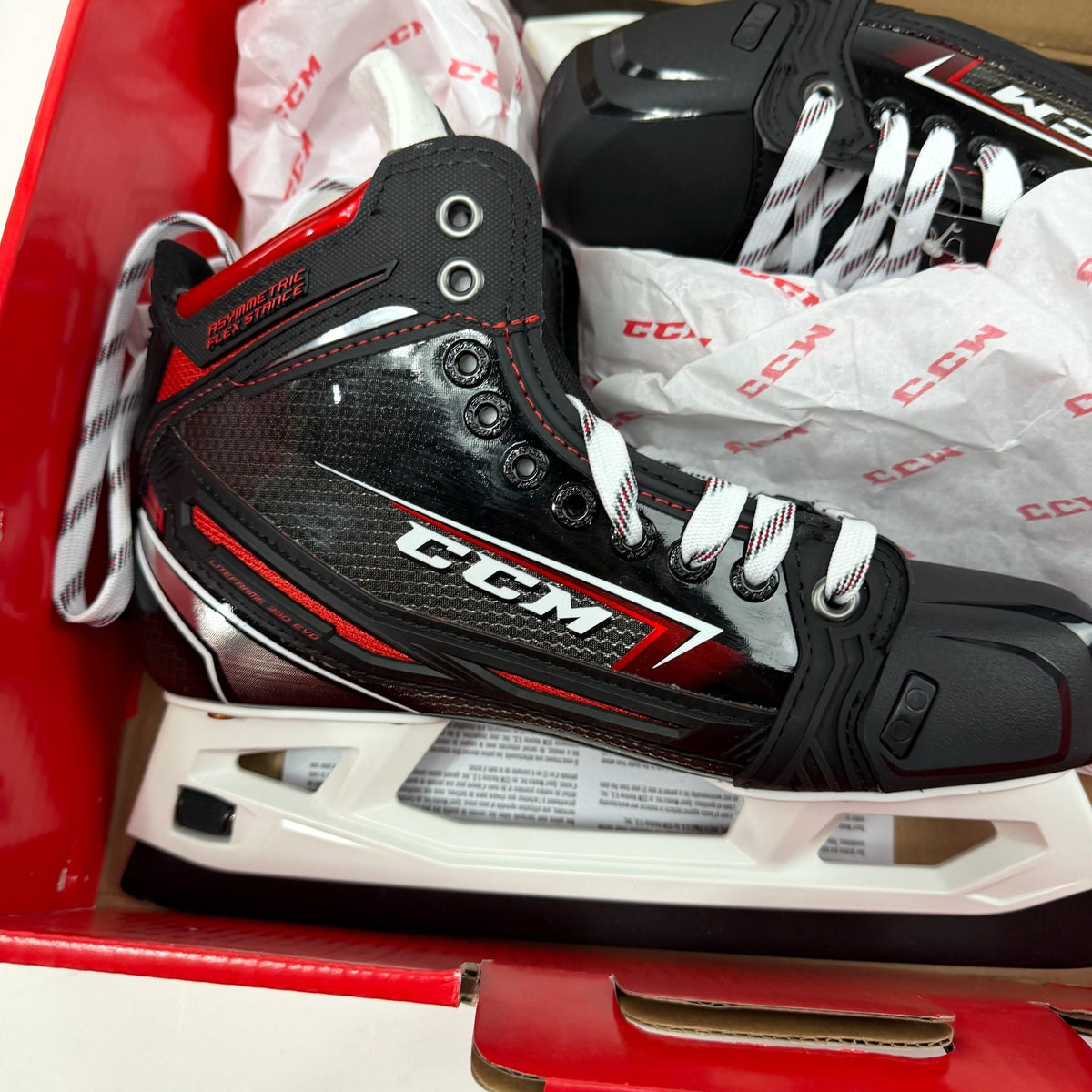 New CCM Jetspeed FT2 Goalie Skates | 7 D | AB108 - Top Flight Hockey