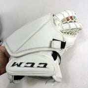 Brand New All White CCM Eflex 5 Goalie Glove - 600 Break