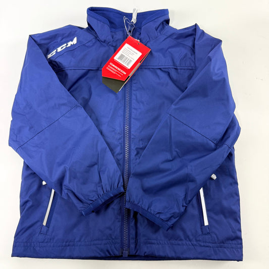 New Royal Blue CCM Youth Light Weight Rink Suit Jacket | Youth XXS | #888600282329 - Top Flight Hockey