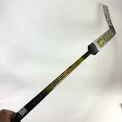 Repaired Regular Gold CCM XF Pro Goalie Stick | 26" Paddle W31 Curve | D27