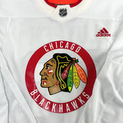 LUYPEN #73 - NEW - White Chicago Blackhawks Camp / Practice Jersey - Adidas MIC Size 56 - Top Flight Hockey