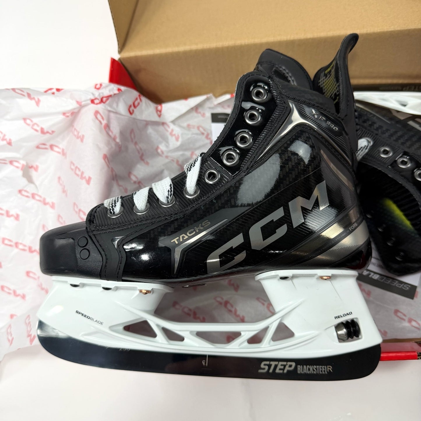 Brand New Retail CCM Tacks XF Pro Skates - Size 4.5 - Regular