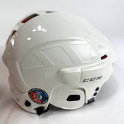 New White CCM 50 Helmet | Medium - Top Flight Hockey