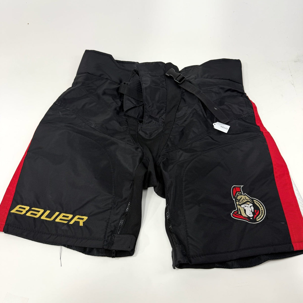 Used Ottawa Senators Bauer Pant Shell | XL | AB141 - Top Flight Hockey
