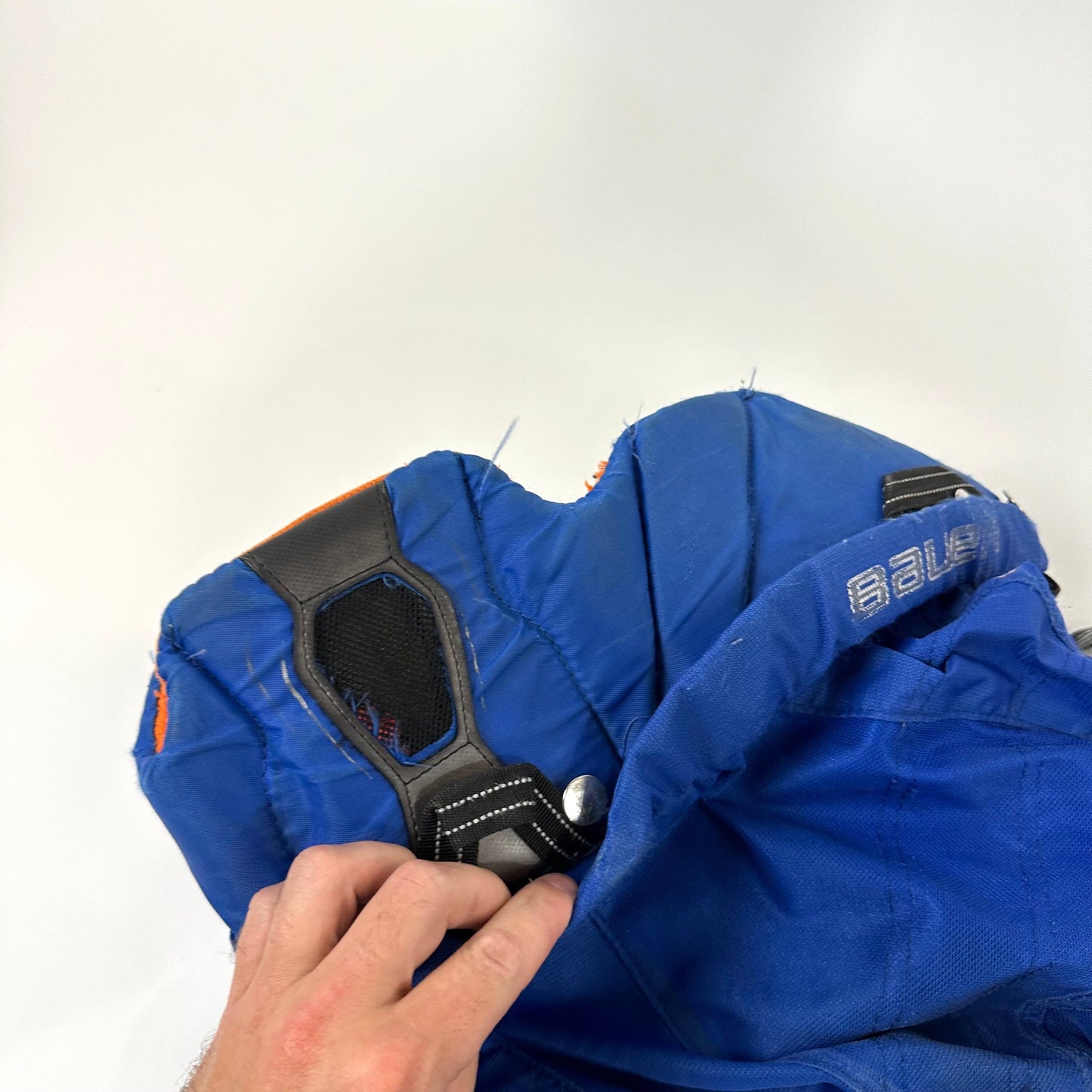 Used Royal Blue Bauer Supreme 160 Pants | Junior Large | A74 - Top Flight Hockey