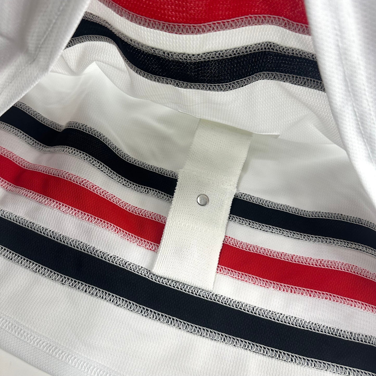 Brand New White MIC Adidas Chicago Blackhawks Blank Game Jersey - Size 58 - Top Flight Hockey
