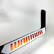 New Regular Orange/White Warrior Ritual V4 Goalie Stick | 27" Paddle Heel Curve | R304 - Top Flight Hockey