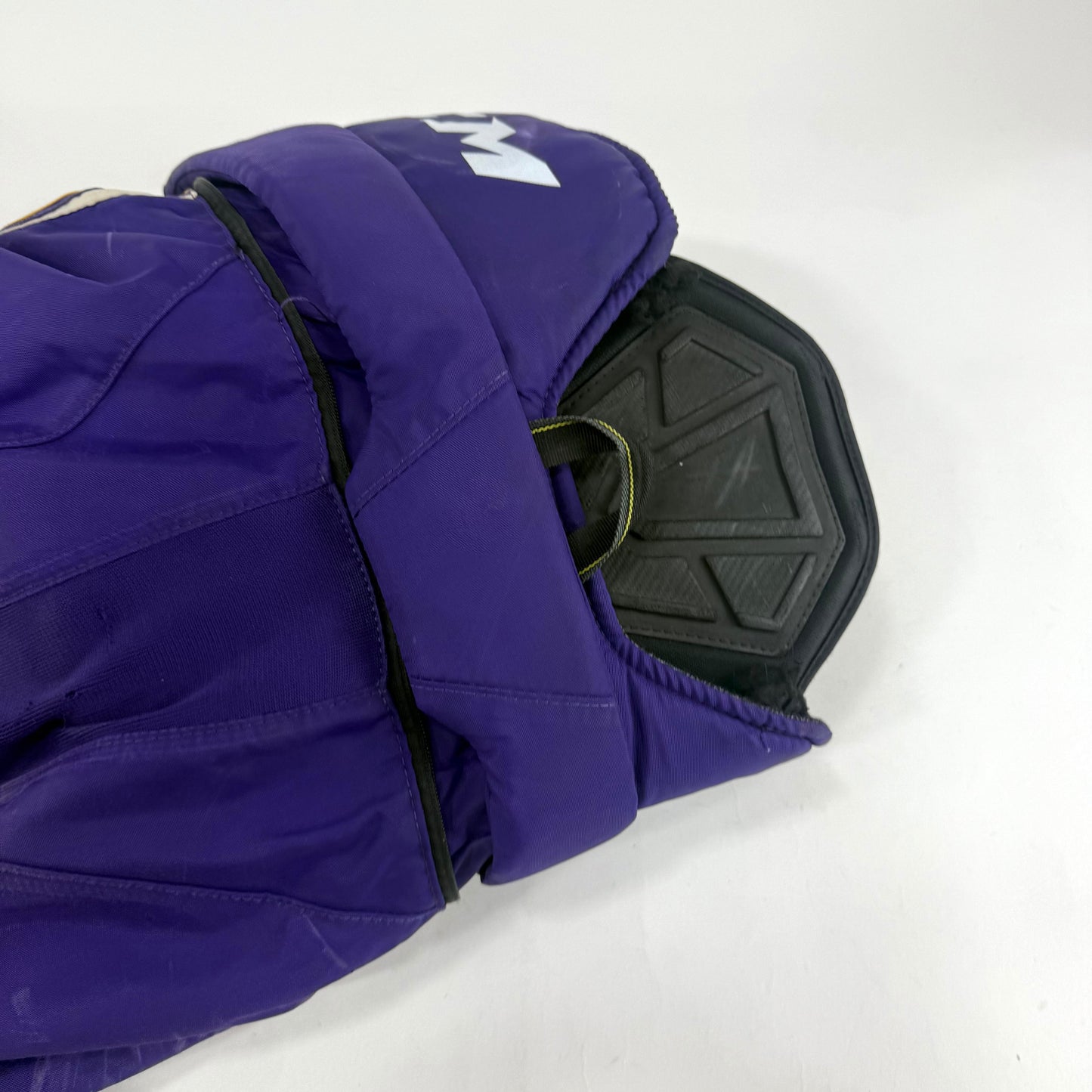Used Purple/Yellow CCM Tacks 65C Pants | Large | E531