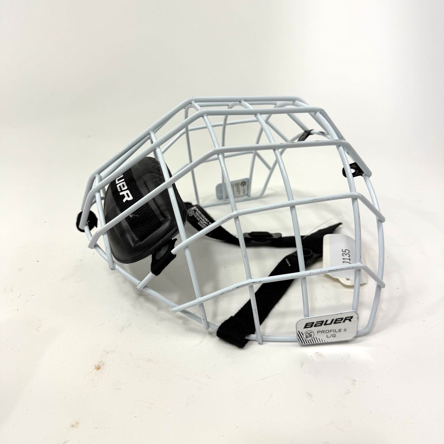 Used White Bauer Profile II Cage | Senior Large | J135