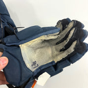 Used Navy CCM Jetspeed Pro Gloves | 14" | D356