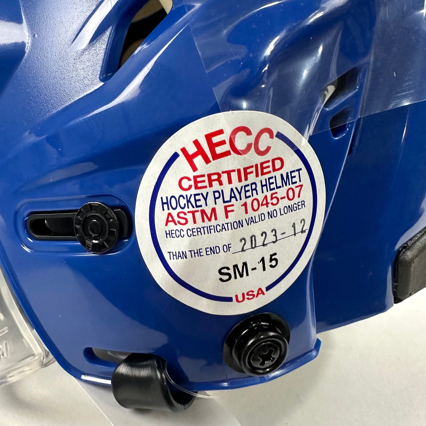Brand New CCM Tacks 110 Helmet In Box - Royal Blue - Small - #CCM384 - Top Flight Hockey