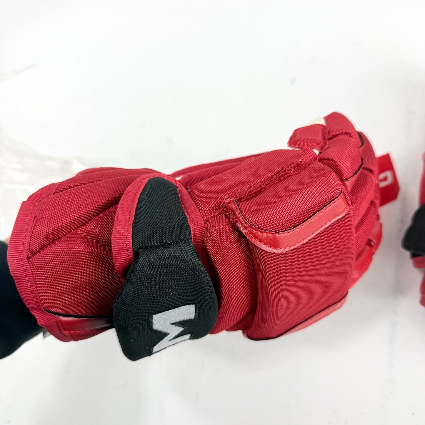 New Red and Black CCM HG12 Gloves | New Jersey Devils | 14" - #191035274310 - Top Flight Hockey