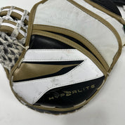 Used Vegas Knights White and Gold Bauer Vapor Hyperlite 2 Goalie Full Set | Patera | 35+1"