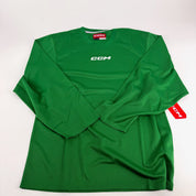New Kelly Green CCM Practice Jersey | Sr Small - Top Flight Hockey