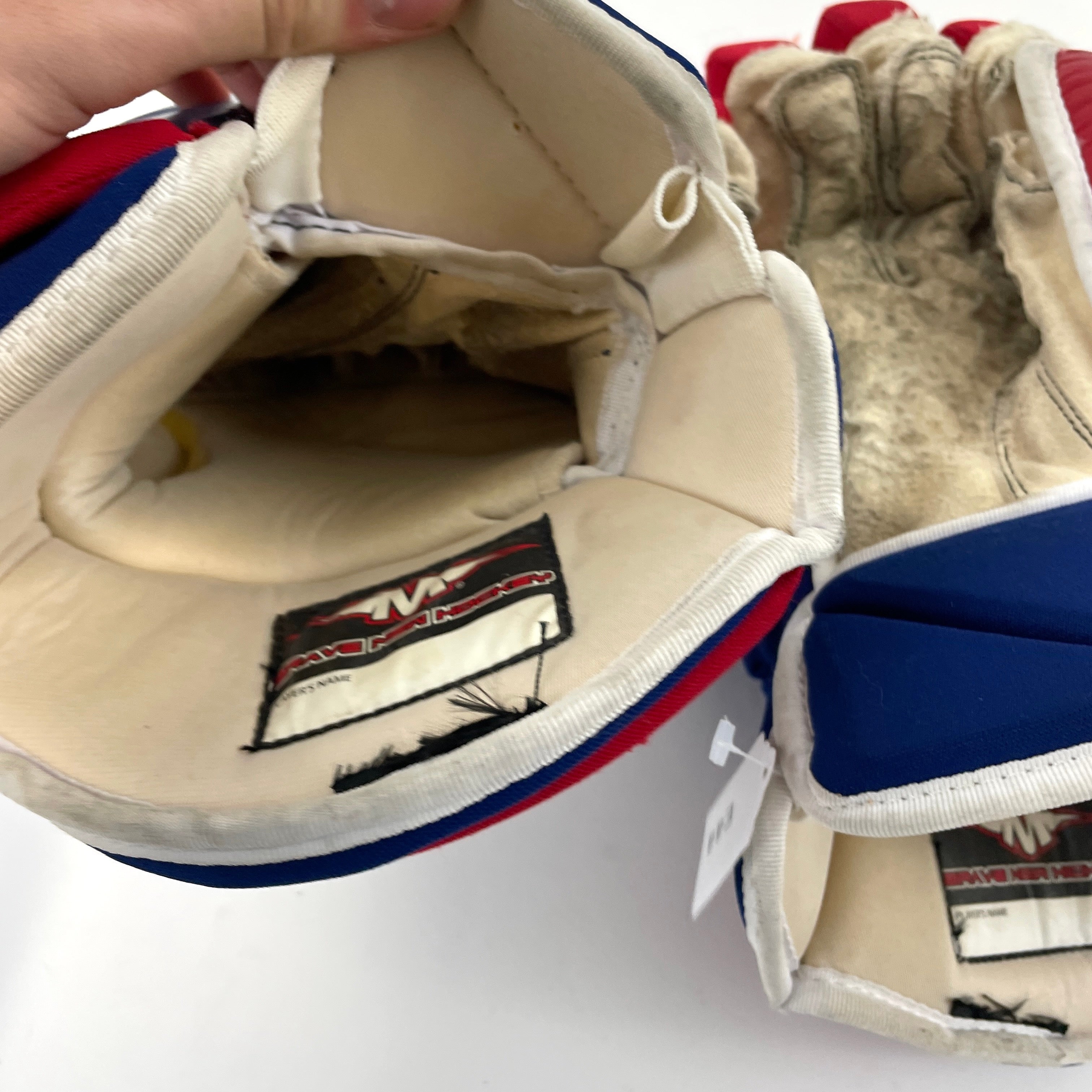 Used Red White Blue Mission Gloves | 14" | e44