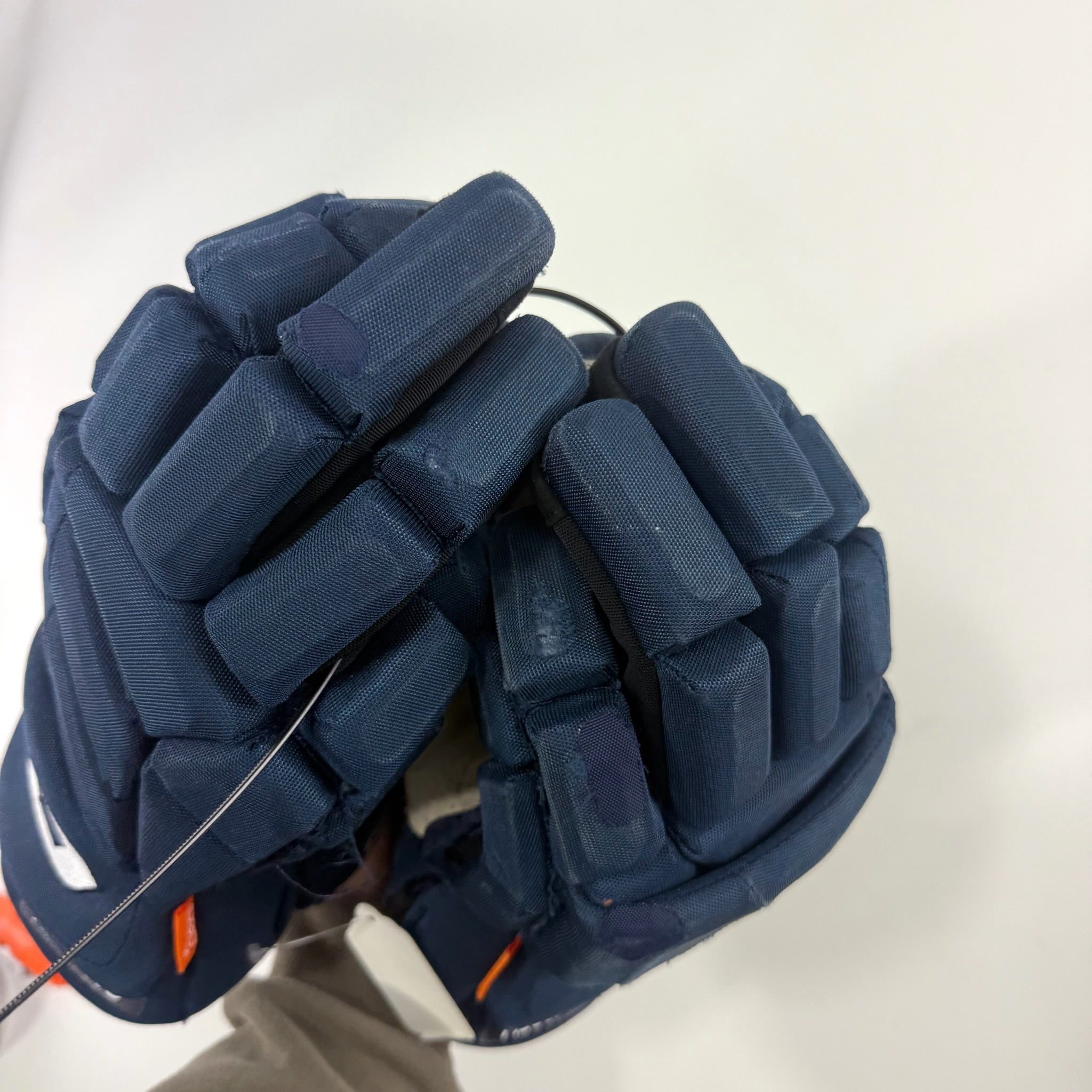 Used Navy CCM Jetspeed Pro Gloves | 14" | D357