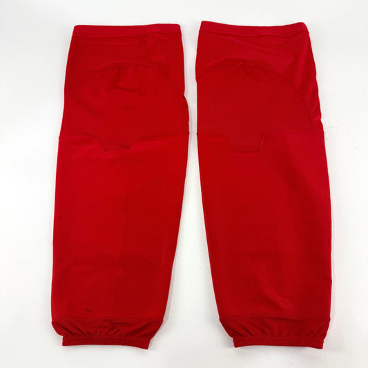 Used Red Adidas Practice Socks | XL
