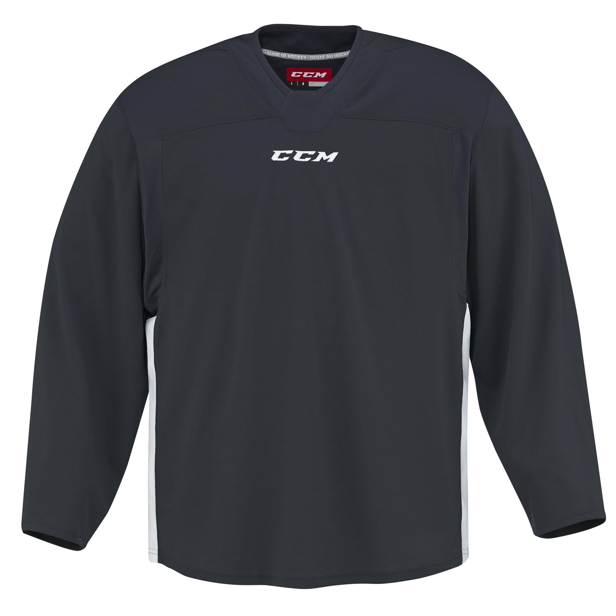 New CCM 6000 Series Quicklite Practice Jersey Black | Senior Goalie | #888600657448 - Top Flight Hockey