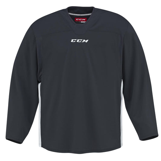 New CCM 6000 Series Quicklite Practice Jersey Black | Junior L/XL | #888600656434 - Top Flight Hockey