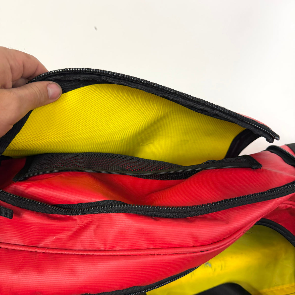 Used Red Conway Banks 34" Wheeled Bag | AB351