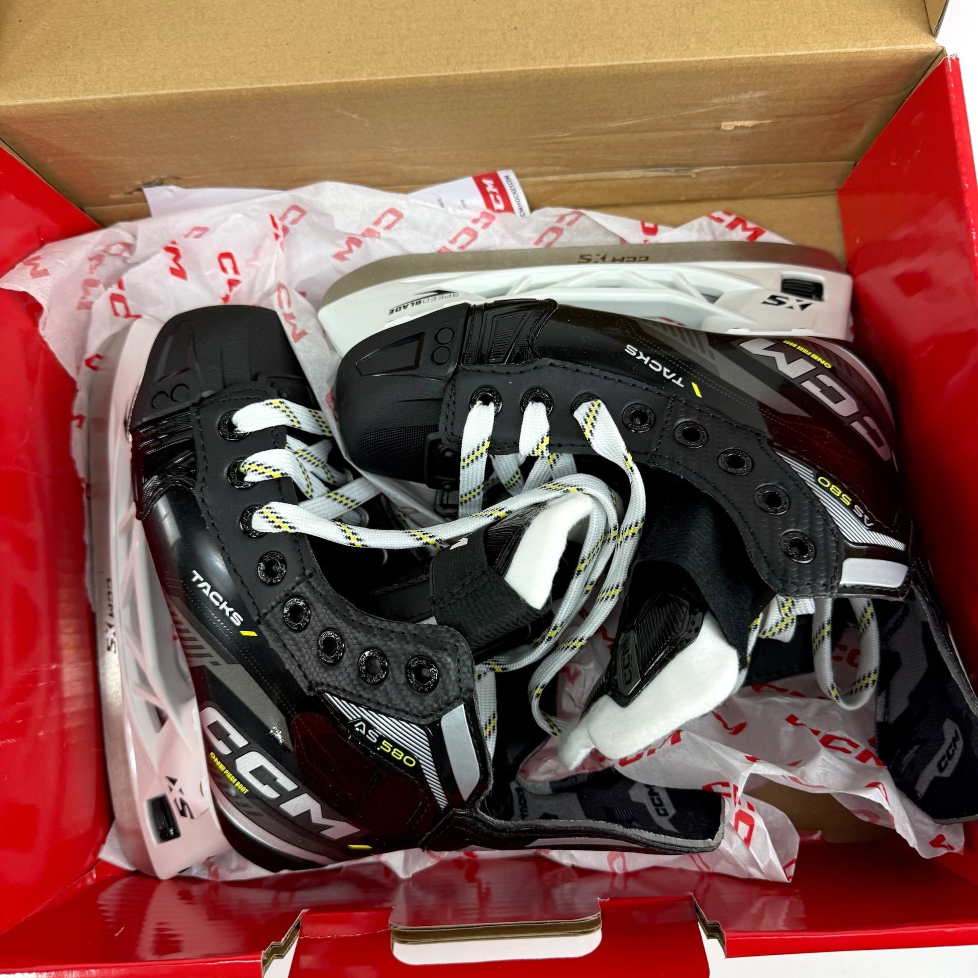 New CCM Tacks AS580 Skates | Jr 13-1 R | J713 - Top Flight Hockey