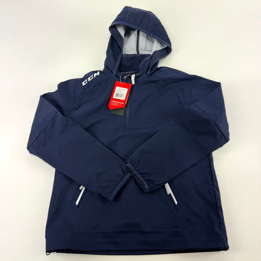 New Navy CCM Youth Anorak Jacket | Youth M | #888600714776