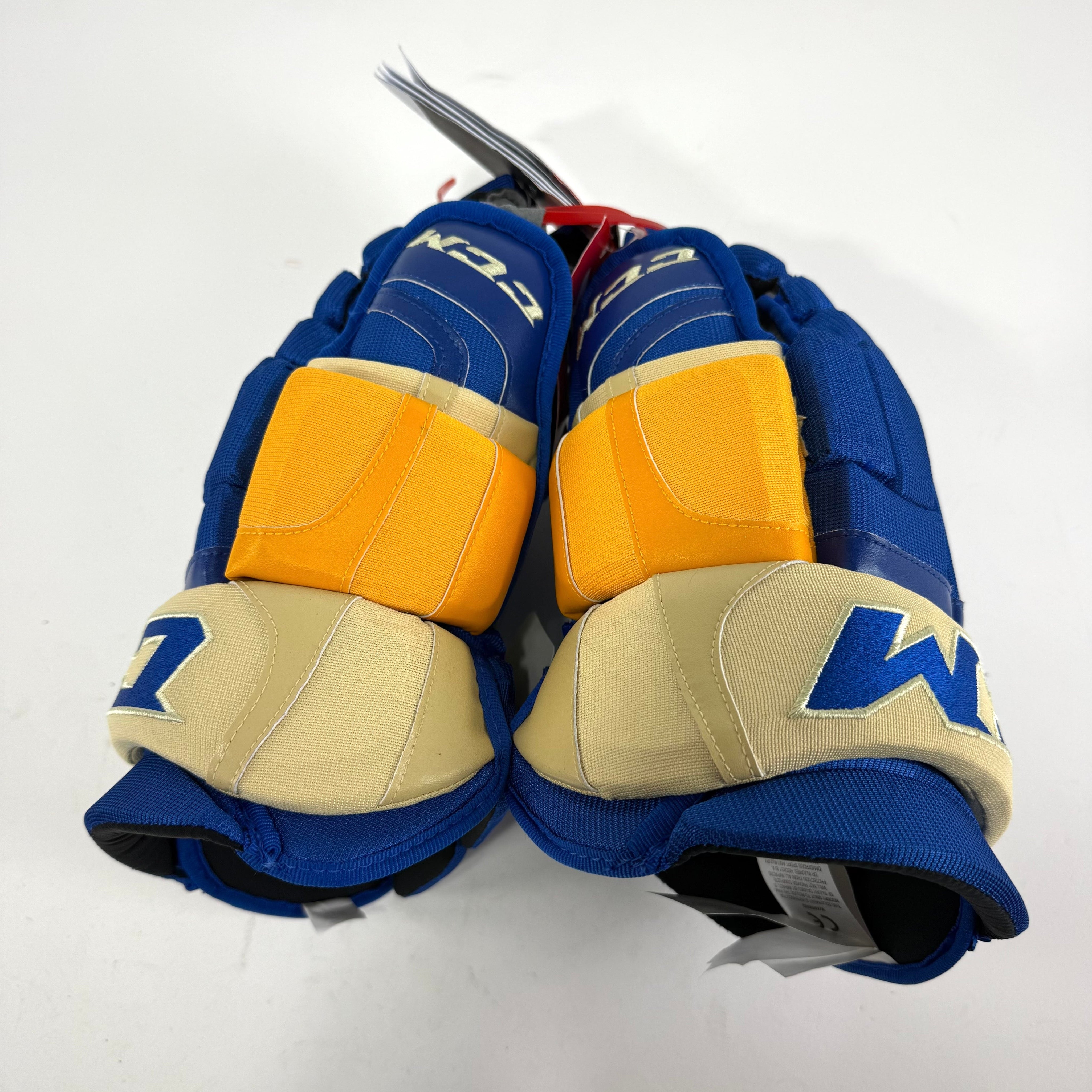 New Stl Blues Heritage CCM HGCL Gloves | 14" | Dunn | D131 - Top Flight Hockey