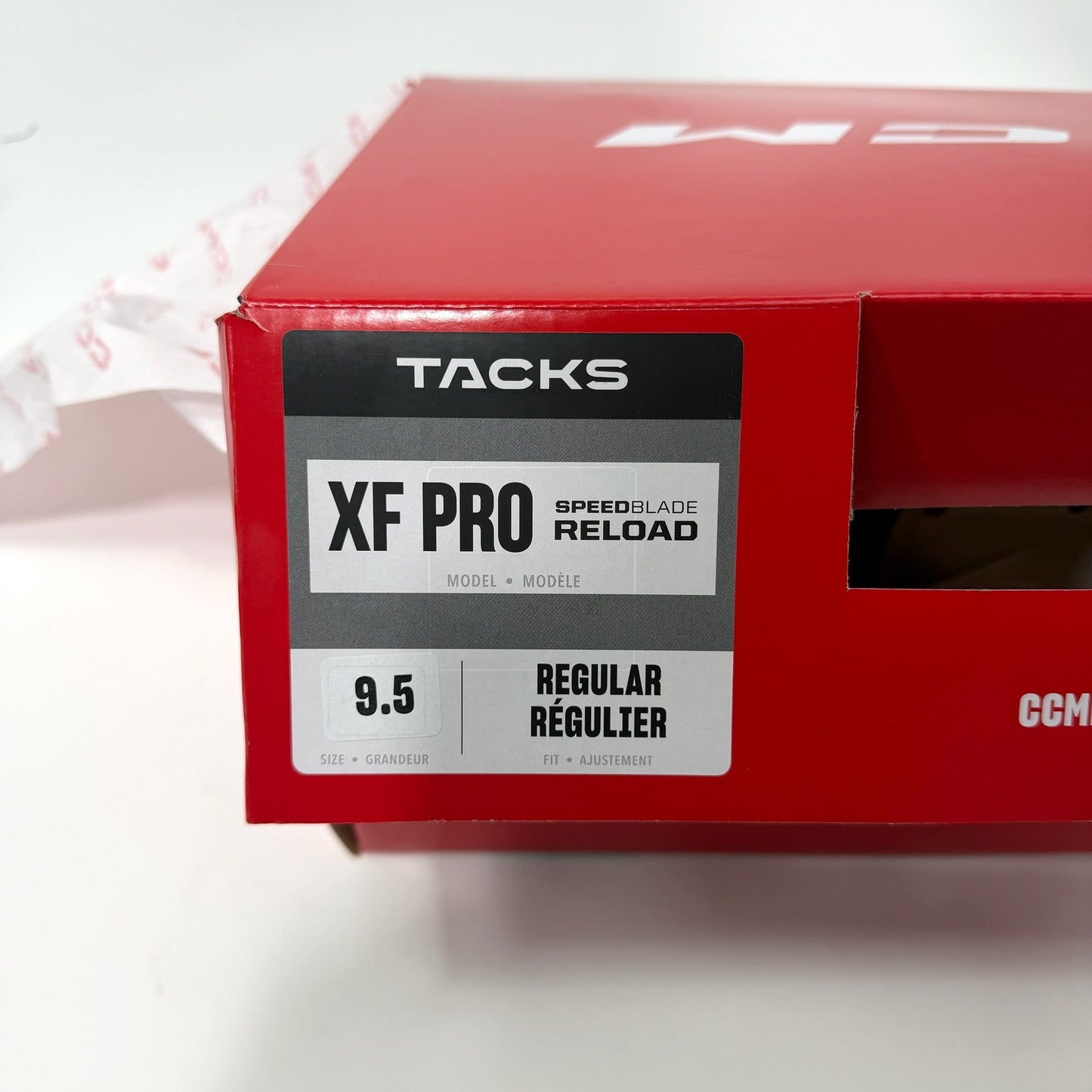 Brand New Retail CCM Tacks XF Pro Skates - Size 9.5 - Regular