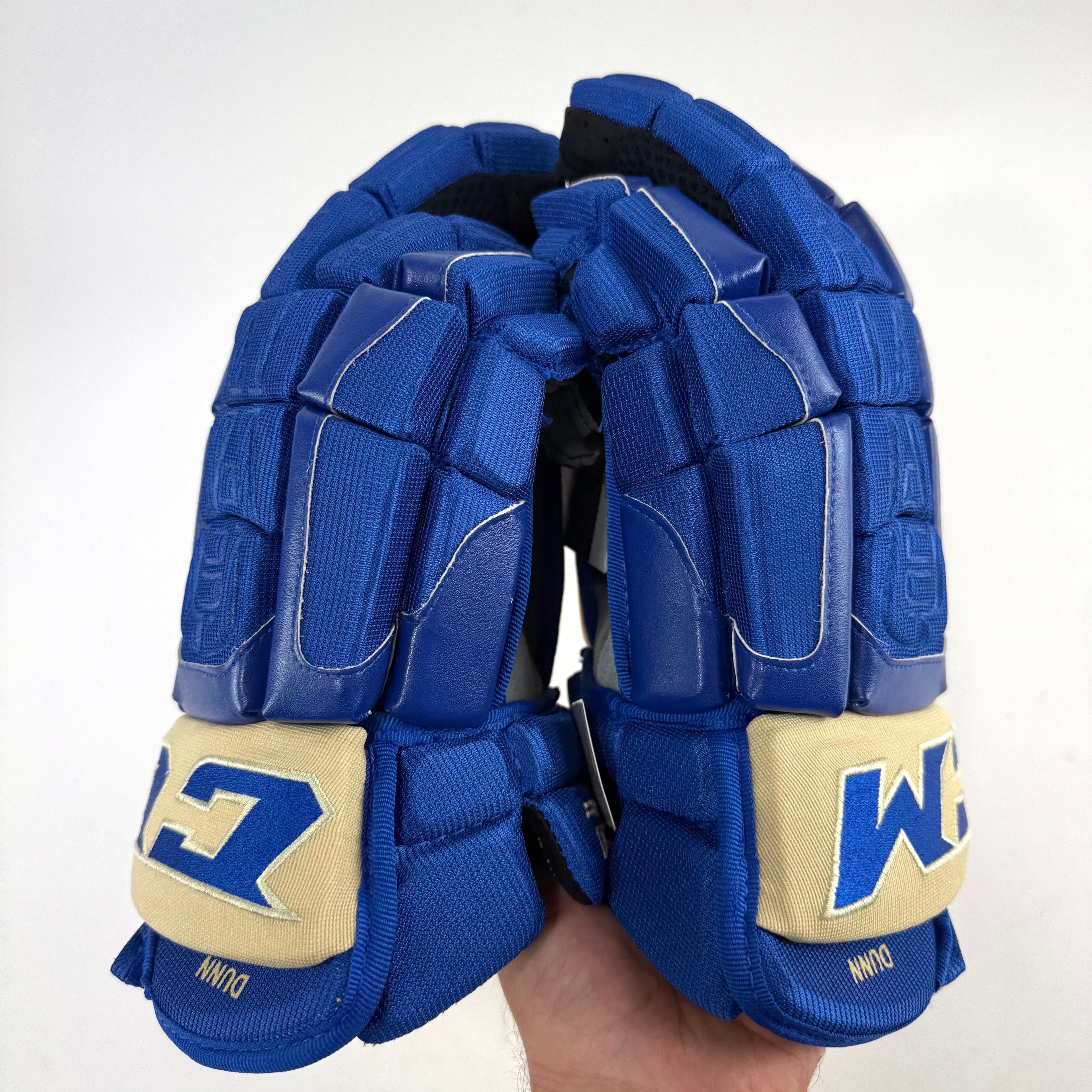 New Stl Blues Heritage CCM HGCL Gloves | 14" | Dunn | D121 - Top Flight Hockey