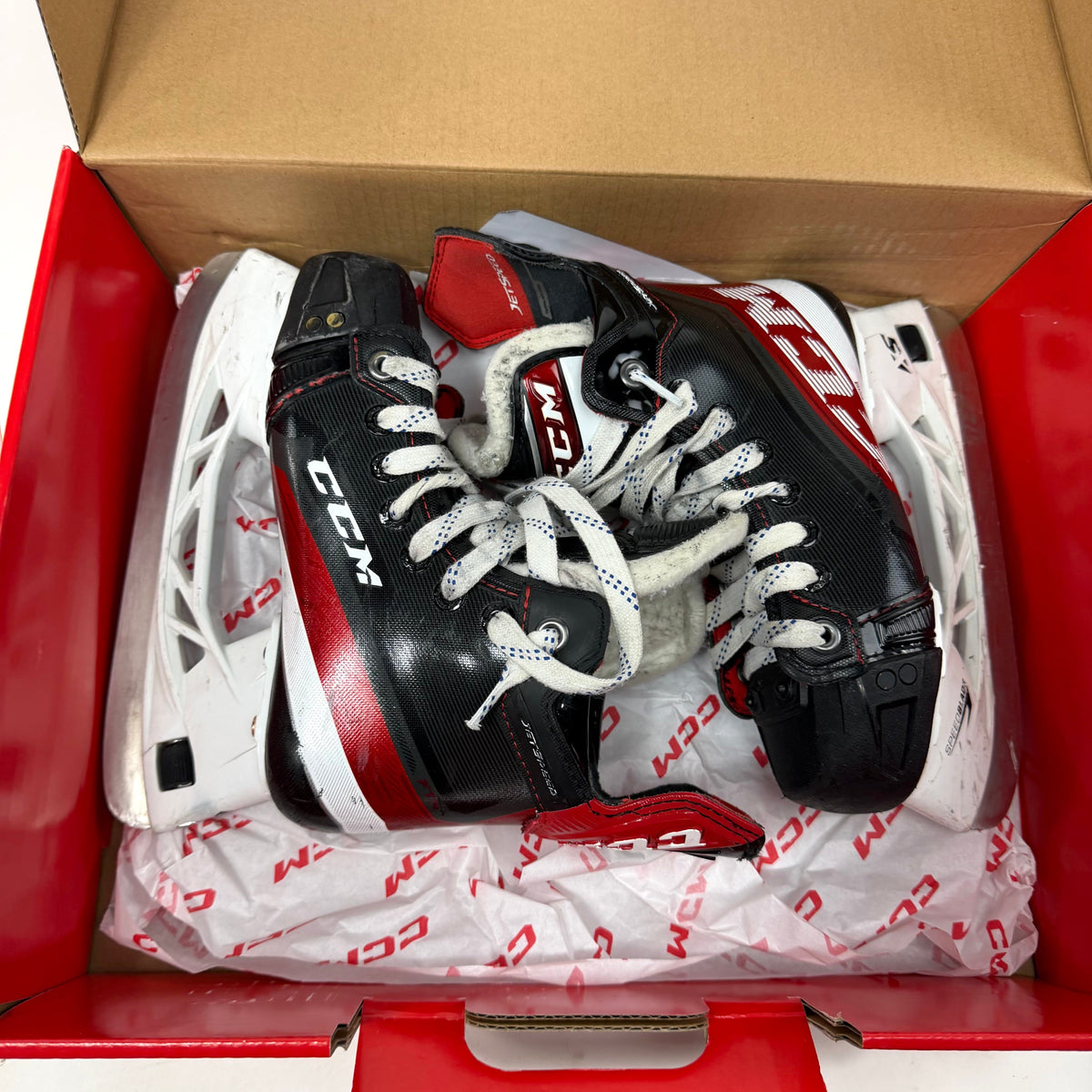 Used CCM Jetspeed FT4 Skates | Size 1 R - Top Flight Hockey