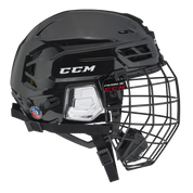 New Black Senior XS CCM Tacks 210 Helmet and Cage Combo - Top Flight Hockey