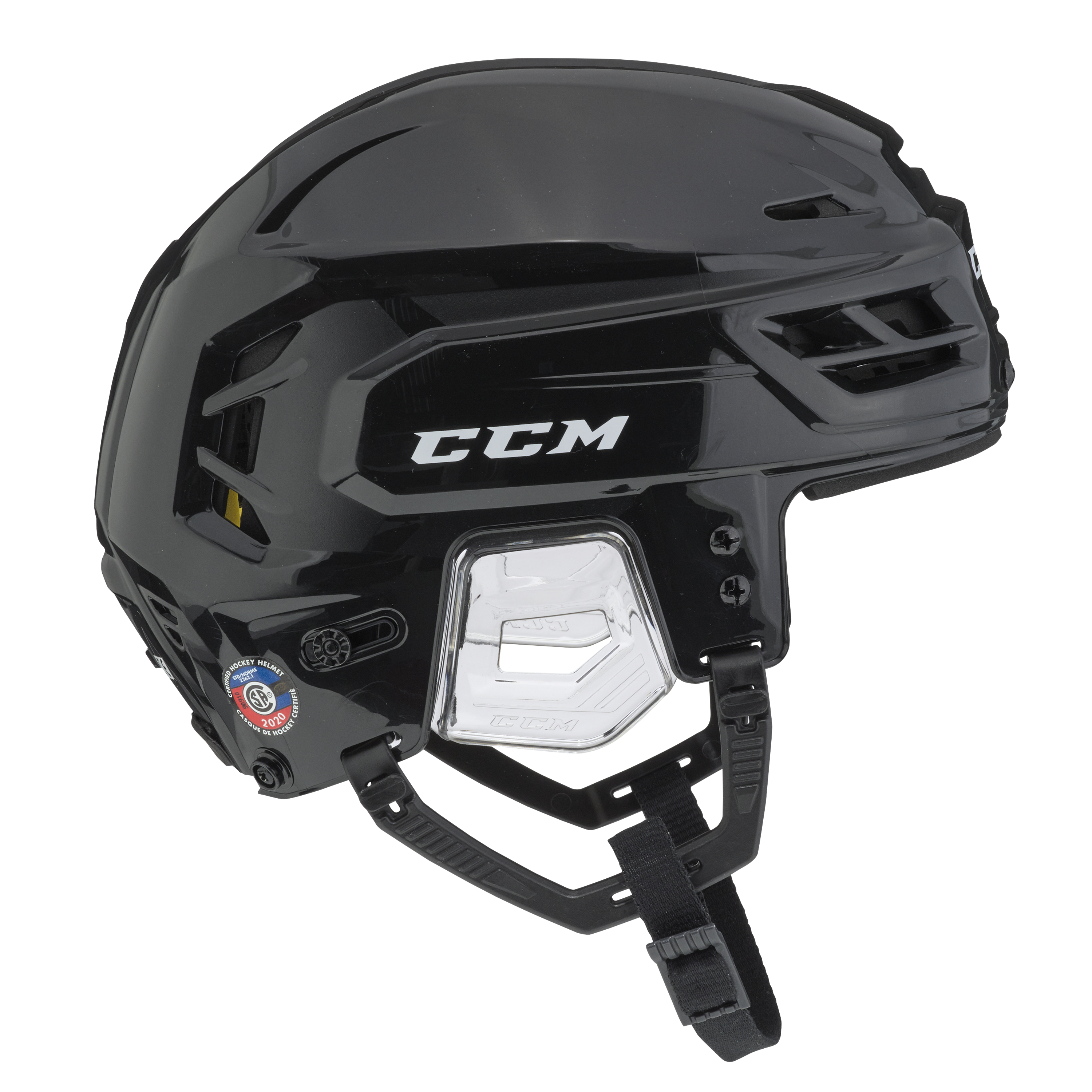 New Black Senior Small CCM Tacks 210 Helmet