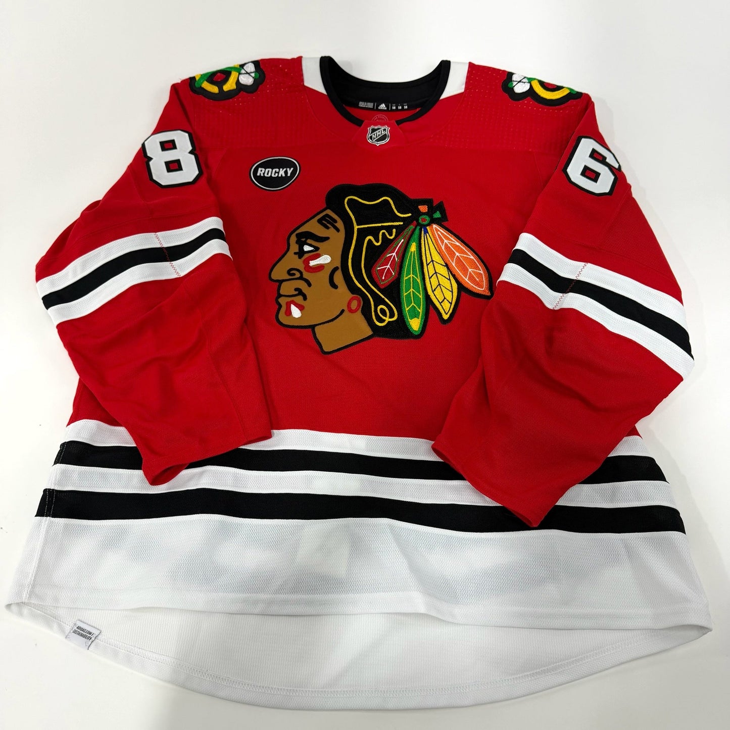 Mike Hardman #86 Home Chicago Blackhawks Team Issued Jersey 2023-2024, Set 22/23 - 1 | 25609