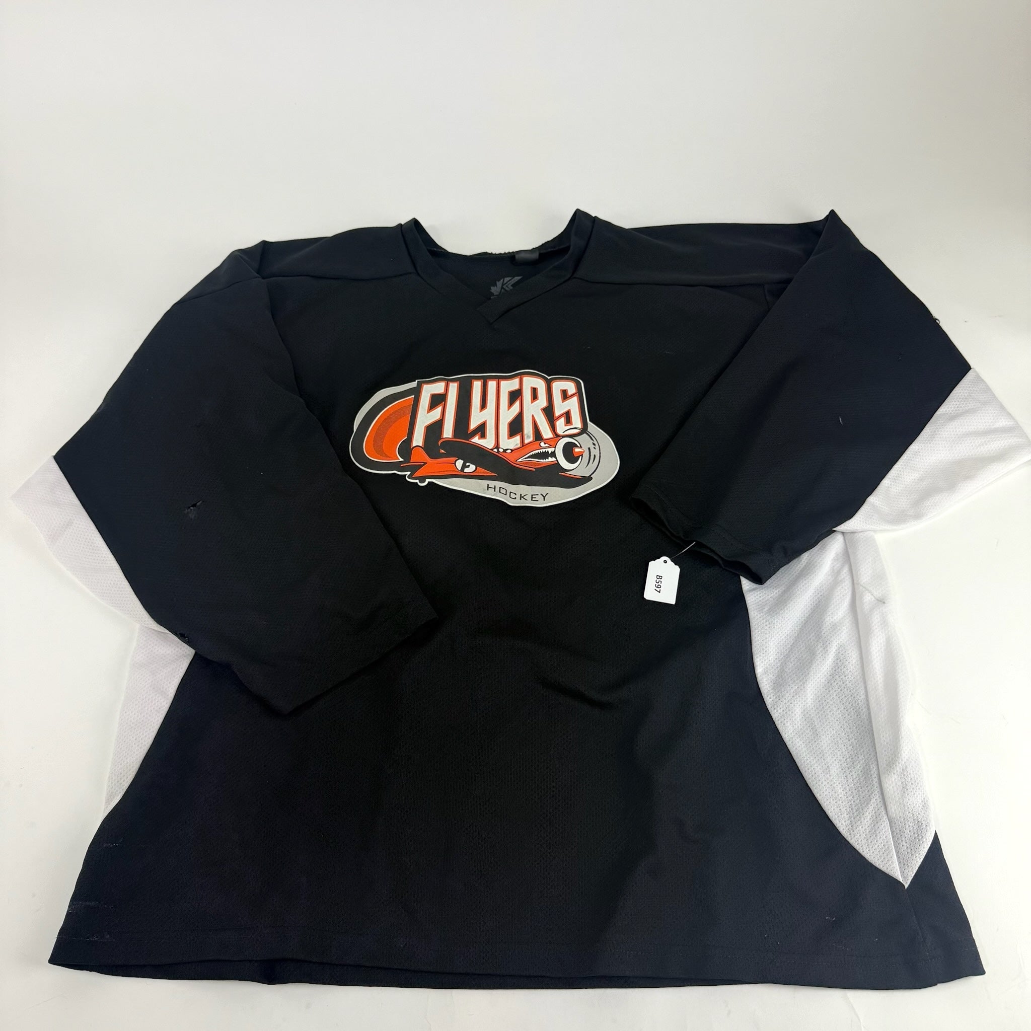 Used Black Flyers Practice Jersey | Senior XL | B597 - Top Flight Hockey