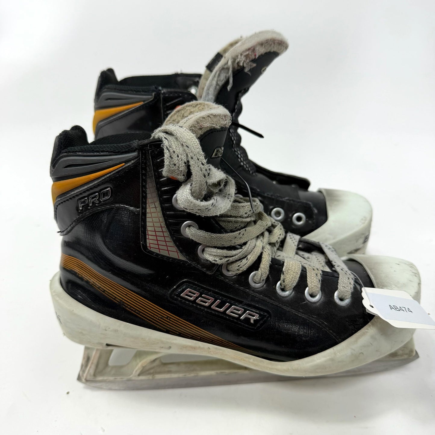 Used Bauer Pro Goalie Skates | Size 7 D | AB474