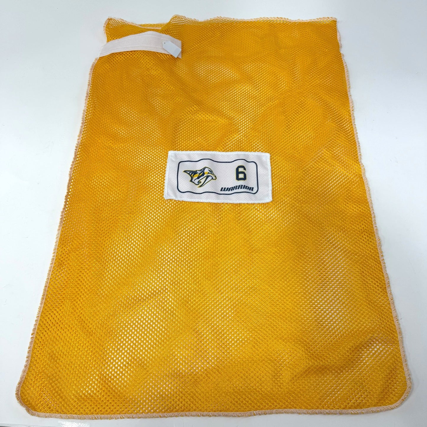 Used Yellow Nashville Predators Warrior Laundry Bag | AB516