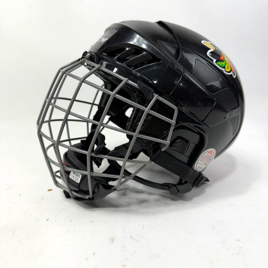 Used Black CCM FL40 Helmet Cage Combo | Senior Small | AB506
