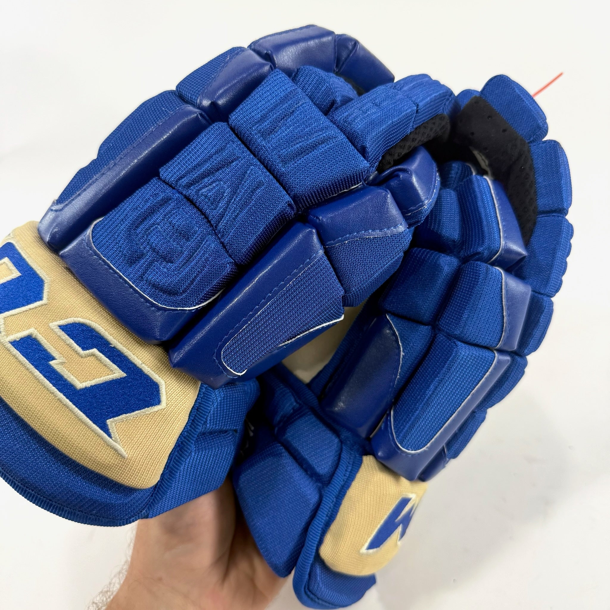 New STL Blues Heritage CCM HGCL Pro Gloves | 13" | D110 - Top Flight Hockey