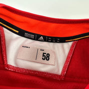 BRENTON #45 - Red Chicago Blackhawks Practice Jersey - Adidas MIC Size 58 - Top Flight Hockey