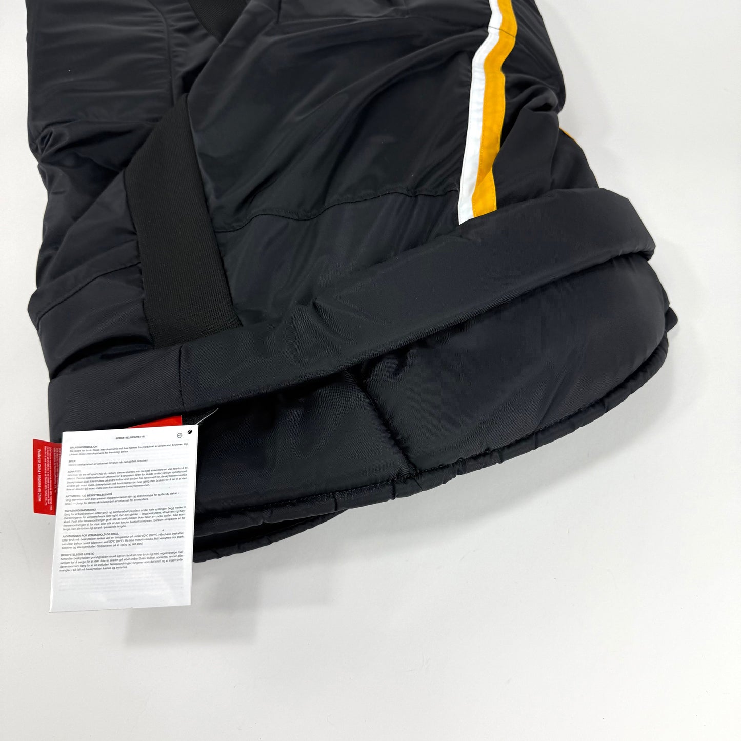 New Black Calgary Flames CCM HP70 Pants | XL +2" | J605 - Top Flight Hockey