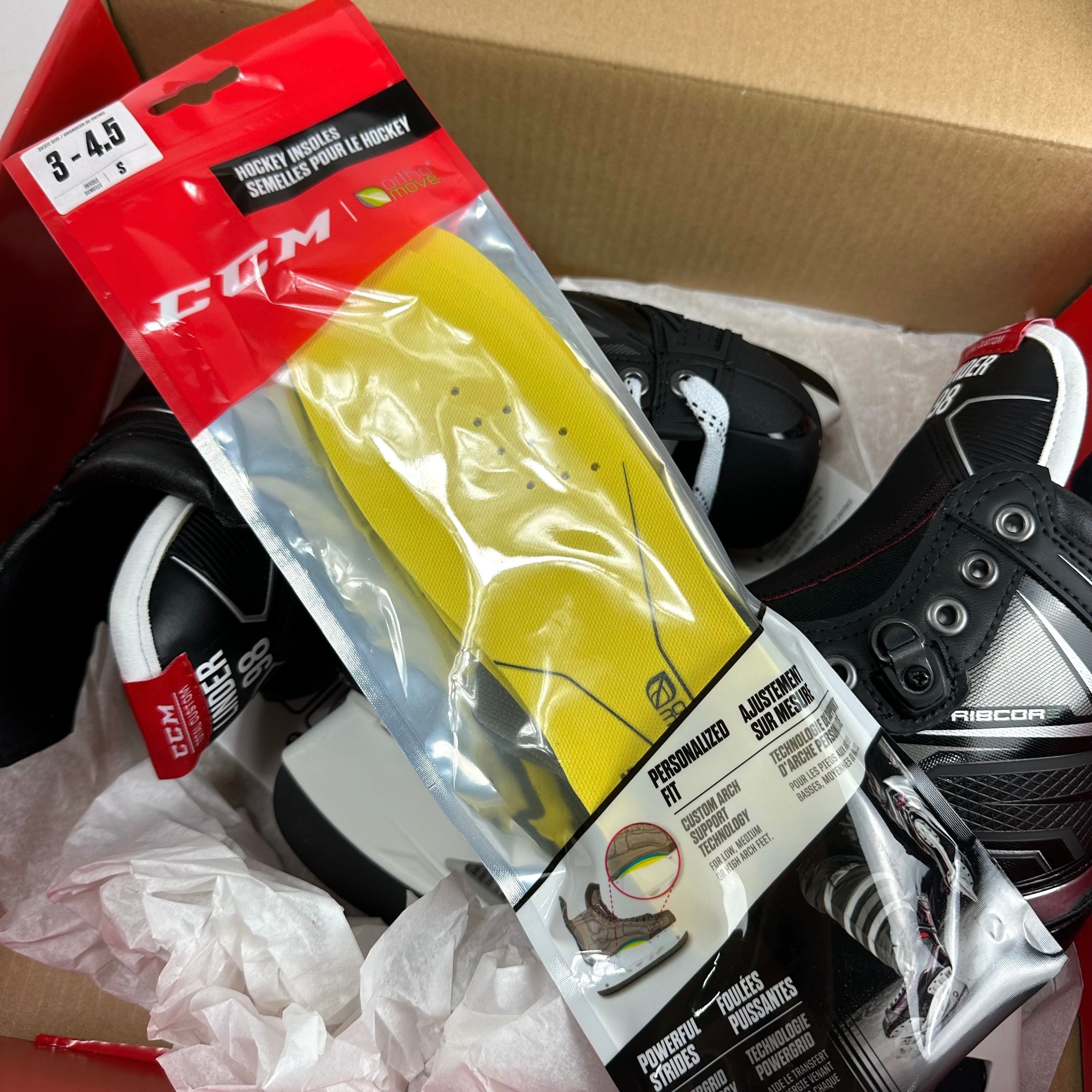 New CCM Ribcor 80K Skates | Size 4.5 D | M283