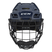 New CCM Navy Tacks 310 Helmet Combo | Senior M | #888600299150 - Top Flight Hockey